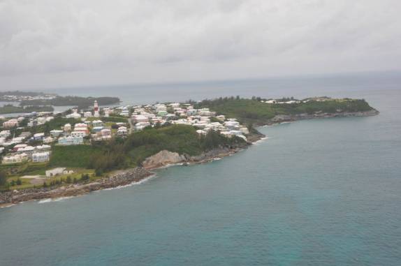 Chegando á Bermuda, em pleno Oceano Atlântico